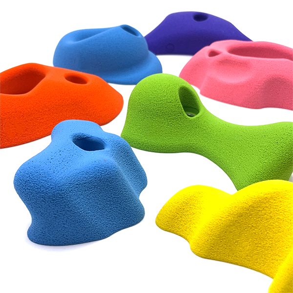 CHUNKY MONKEY ROCK WALL HOLDS | BOLT OR SCREW ON | ASSORTED COLORS IN EACH ORDER