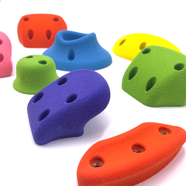 Colorful Smooth Move Rock Wall Holds | Screw On Only