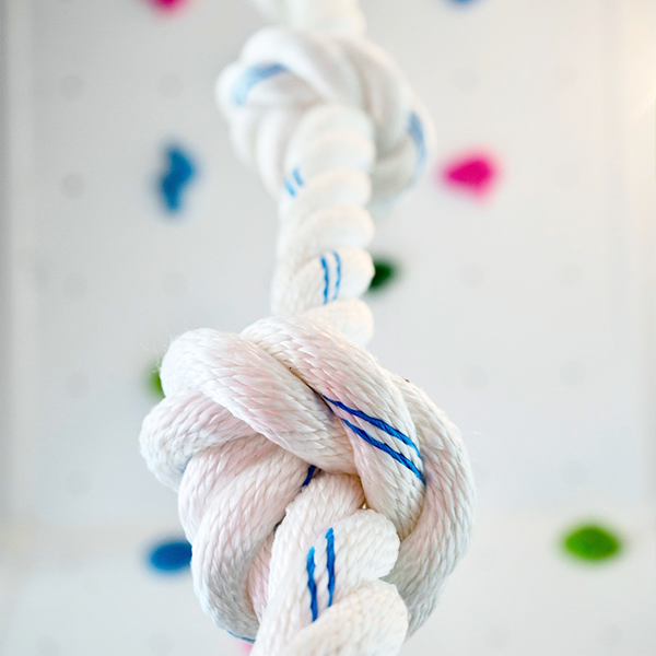 KIDS INDOOR CLIMBING ROPES WITH KNOTS