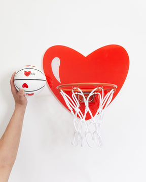 Heart Mini Basketball Hoop Set