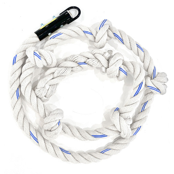 KIDS INDOOR CLIMBING ROPES WITH KNOTS